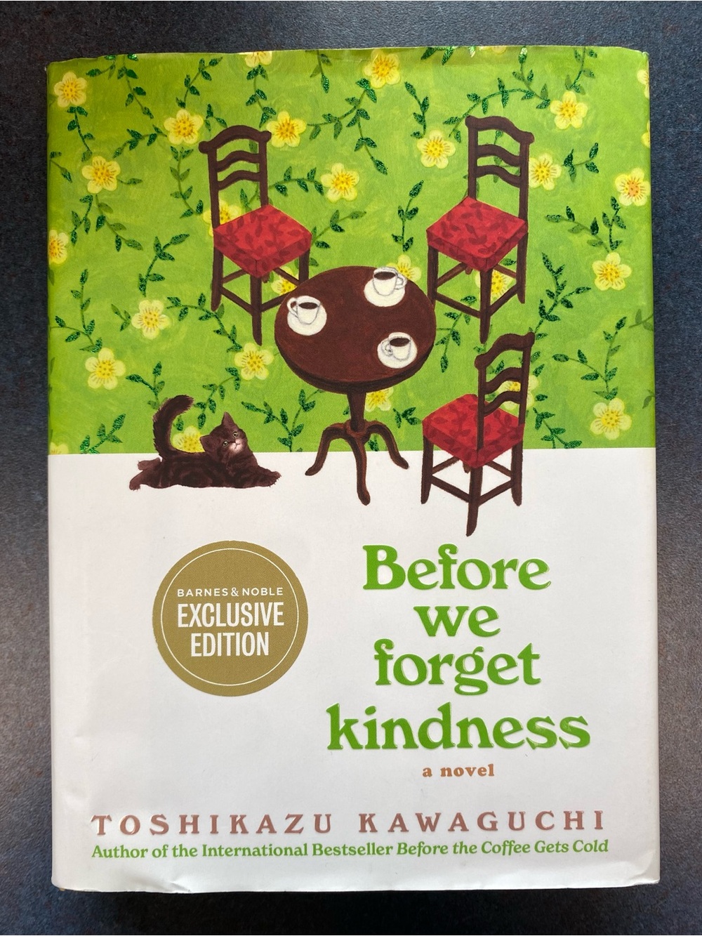 Before We Forget Kindness Hardcover Toshikazu Kawaguchi Barnes & Noble Exclusive